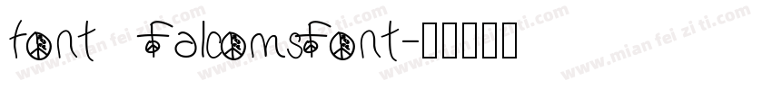 font   FalcomsFont字体转换